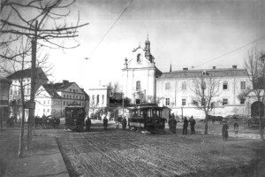 Перші трамваї на Личакові. 1894 р.