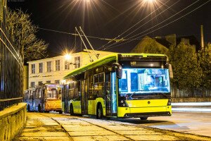 Тролейбус "Електрон" Т191 у Львові