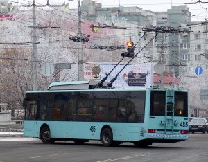 Тролейбус "Барвінок" Т121 у Чернігові. Автор - Олександр Тарасов.